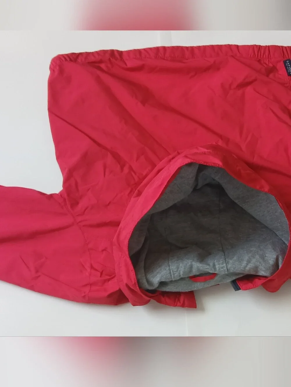Gap Jersey Lined Red Windbreaker 2T